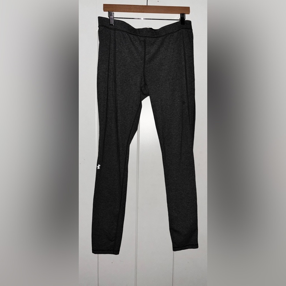Under Armour Heatgear Athletic Workout Compression Legging Training Gym Women L